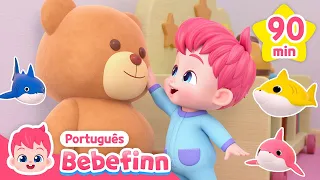 Músicas de Desenho Animado para Crianças | + Completo | Bebefinn em Português - Canções Infantis