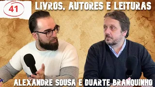 Livros, autores e leituras: Duarte Branquinho e Alexandre Sousa no FortunaCast 41