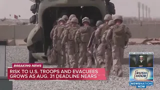 US facing dual crises: Troops and allies leaving Afghanistan, Hurricane Ida moving in