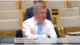 "What's mansplaining?" Senator Mitch Fifield offended by Senator Katy Gallagher's allegation