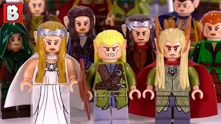 Every LEGO LOTR Elf Minifigure Ever Made!!! | + Rare Elrond Polybag | Collection Review