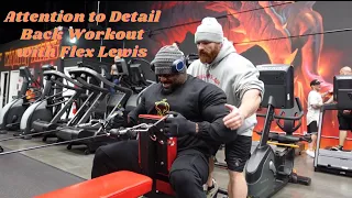 Olympia Prep Series: Back workout “Paying Attention to Detail” with Flex Lewis