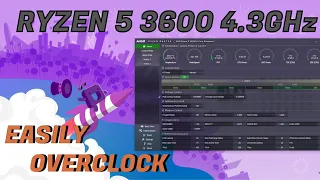 Overclock Ryzen CPU in Ryzen master under 3 mins [Ryzen 5 3600X]