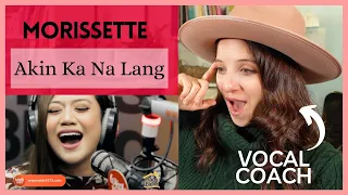 VOCAL COACH REACTS: Morissette - AKIN KA NA LANG - FIRST TIME LISTENING TO THIS SONG