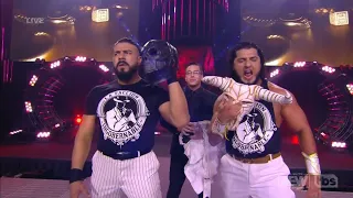 Andrade El Ídolo & Rush Tag Team Entrance with new theme song: AEW Dynamite Quake By The Lake 2022