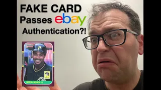 FAKE Card PASSES eBay Authentication?!  Plus 1987 Donruss’ “Corner Halo” Phenomenon Explained!