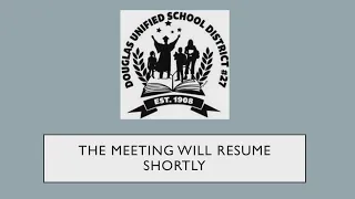 DUSD #27 Regular Board Meeting - June 1, 2021