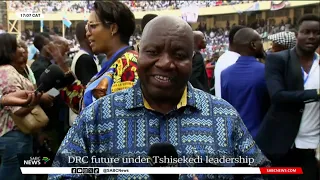 Ramaphosa attends Tshisekedi's inauguration amidst election disputes