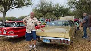 Panama City Beach Florida classic car show spring 2024 Emerald Coast Cruizin Sams vlog classic cars
