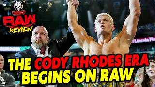 WWE Raw 4/8/24 Review - THE ROCK TELLS CODY RHODES HE'S COMING FOR HIS WWE CHAMPIONSHIP