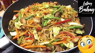 Pancit Canton with Sotanghon Guisado Recipe│Lutong Bahay Channel