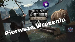 Medieval Dynasty: New Settlement | Pierwsze wrażenia | Tutorial i pierwsza budowa domu