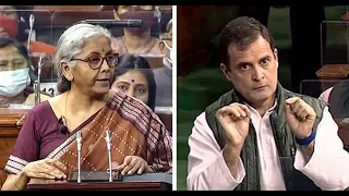 'We're trying to bring two Indias together which you created': FM Sitharaman responds to Rahul