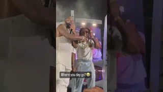 Davido didn't want Asake to leave the stage yet