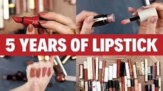 Every single lipstick declutter since the beginning of my channel