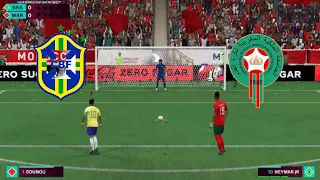 FIFA 23 - Brazil vs Morocco | Neymar vs Hakimi | World Cup Final 2026 Penalty Shootout | PS5 [4K60]