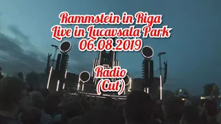 Rammstein - Radio (Cut) (Live in Lucavsala Park 06.08.2019)