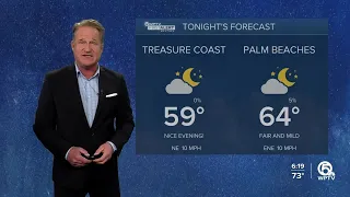 WPTV First Alert Weather Forecast for Evening of Feb. 15, 2024