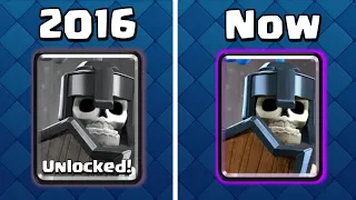 Guards in 2016 vs Now - Clash Royale