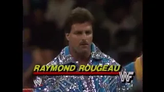 Raymond Rougeau vs Greg Valentine   Wrestling Challenge June 28th, 1987