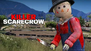 I ATTACK PLAYERS AS A TERRIFYING SCARECROW! | GTA 5 RP