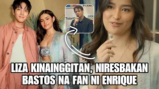 LIZA SOBERANO KINAINGGITAN! NIRESBAKAN BASHER NA FAN NI ENRIQUE GIL, QUEN MAY SAGOT