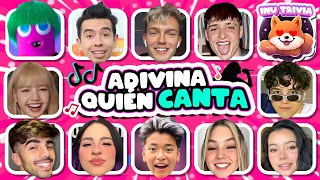 Adivina Quién Canta🤩🎤Edición Youtubers🎶Ami Rodriguez, Young Miko, Alejo Igoa, Fede, Peso Pluma, Lisa