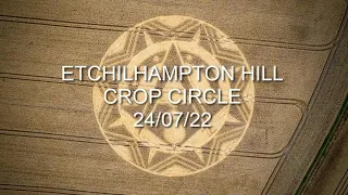 Crop Circle - Etchilhampton Hill nr Devizes, Wiltshire 24/07/22