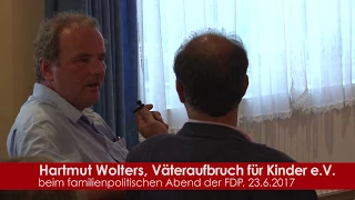 Forderungen des "Väteraufbruch für Kinder" beim "familienpolitischen Abend" der FDP