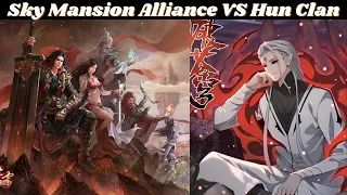 Sky Mansion Alliance VS Hun Clan || Battle Through The Heavens || Xiao Yan || Hindi || TGR || Novel