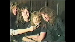 Metallica 1983 RARE!! Very first interview with Dave Mustaine Full Complete 2022 Update Versionメタリカ