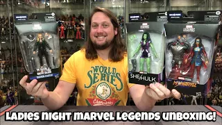 Sharon Carter, She-Hulk & Ms. Marvel Marvel Legends Unboxing & Review!