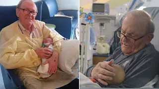 'ICU Grandpa' Cuddles Premature Babies Whose Parents Can't Be With Them