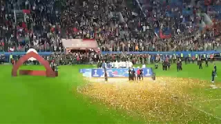 Награждение победителей Кубка Конфедераций FIFA 2017