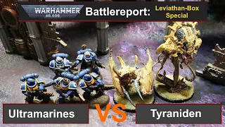 Warhammer 40k Battle Report: Ultramarines vs. Tyraniden 10.Edi deutsch