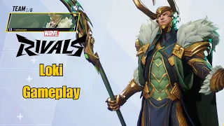 Loki Gameplay | Marvel Rivals | Closed Alpha Test