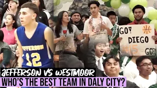 Westmoor vs Jefferson | The Battle For Daly City!! The Rams Brought The Brooms To Sweep The Grizzles