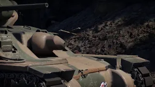 Australian SENTINEL TANK  THRUST ! "Rats of Tobruk" 1943 movie (meme of World of Tanks; War Thunder)