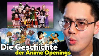 Die GESAMTE Deutsche Anime Opening Geschichte - Raafey REAGIERT