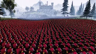 SPARTANS LAY SIEGE TO OGRE CASTLE - UEBS - Ultimate Epic Battle Simulator