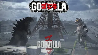 Godzilla PS4: Legendary (2014) Godzilla In King of The Monsters Mode.