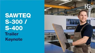 HOMAG SAWTEQ S-300 / S-400 panel saw - Watch the product introduction!