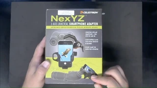 Review of the Celestron NexYZ 3-Axis Universal Smartphone Adapter