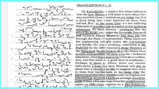 Kailash chandra Volume 1 transcription 19 |100wpm|accurate 100 wpm|English pitman Shorthand