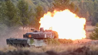 Gut genug für die Front?: Ukrainische Soldaten absolvieren Leopard-2-Training in Norddeutschland