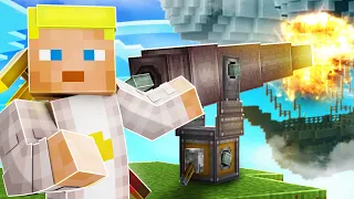 Ich habe eine ECHTE KANONE in Minecraft Create gebaut!! XXL Create Live 5 Start!