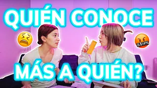 QUIEN CONOCE MEJOR A QUIEN? *dibujandolo* | Hermanas JM