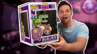 INVADER ZIM & GIR on THE PIG | The FIRST EVER Invader Zim Funko Pop! | Unboxing