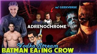 SUPERMAN Set Pics, Batman DELAYED, Crow DISLIKED, and ADRENOCHROME - w/ GeekVerse - Vodka Stream