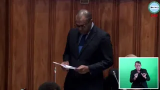 Hon. Dr Ratu Atonio Rabici Lalabalavu replies to Dr Waqainabete's Ministerial Statement